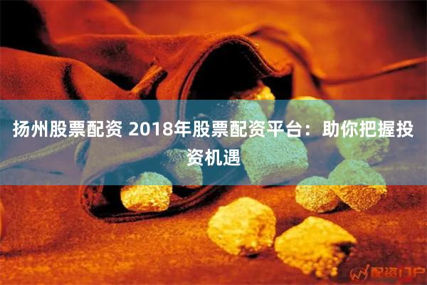 扬州股票配资 2018年股票配资平台：助你把握投资机遇