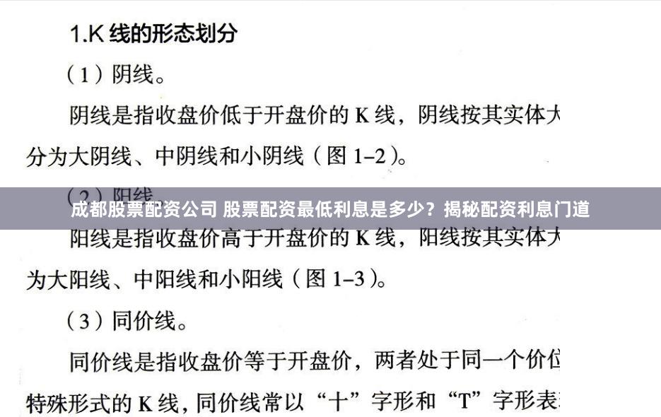 成都股票配资公司 股票配资最低利息是多少?揭秘配资利息门道