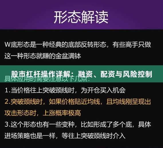 股市杠杆操作详解:融资、配资与风险控制
